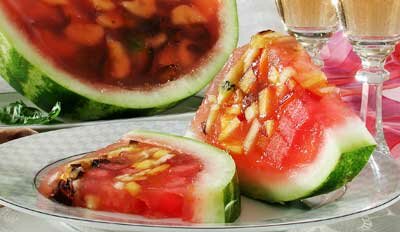 Желе в арбузе